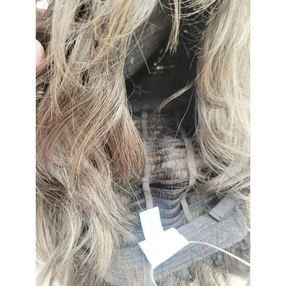 Paula Young Manhattan Human Hair Wig Average Brown Mix 812A A5068